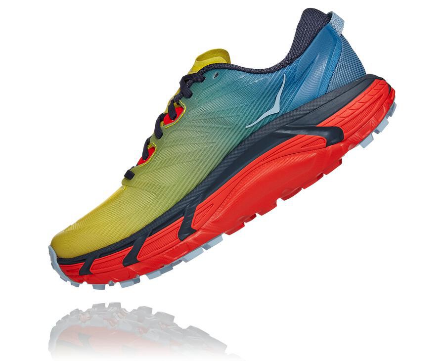 Hoka One One Trailsko Herre - Mafate Speed 3 - Blå - 507842TCD